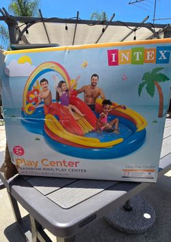 Intel Rainbow Inflatable Pool for Kids