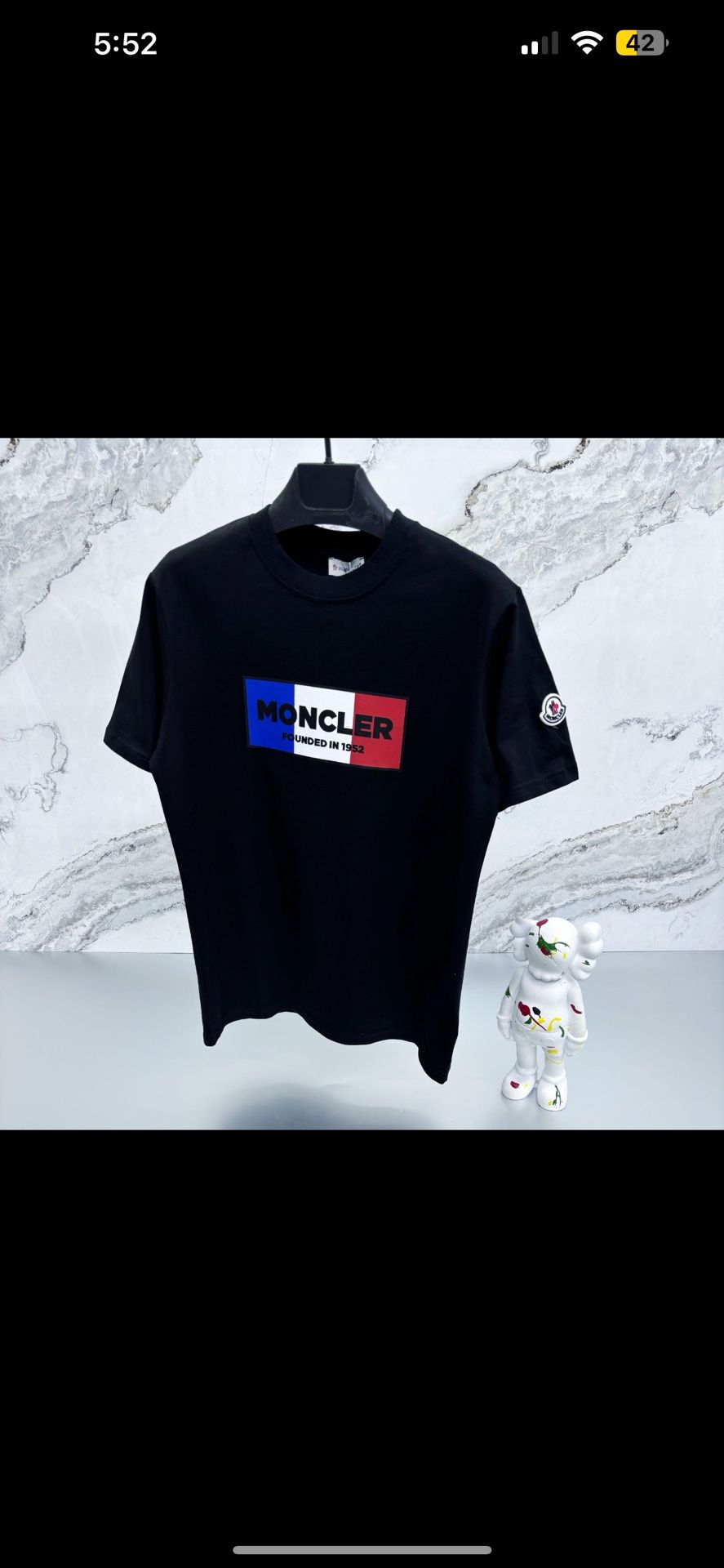 M.oncler T Shirt.  All Sizes Available. Local Pickup And Delivery Available 