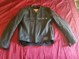 ICON leather streetbike jacket
