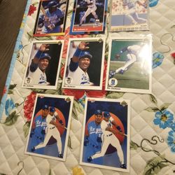 Bo Jackson Baseball Cards Lot 