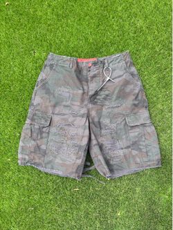 Hellstar Camo Cargo Shorts (Waist  32)