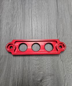 Brand New Password JDM Billet Red Battery Tie down 1992-2000 Civic & 1994-2001 Integra
