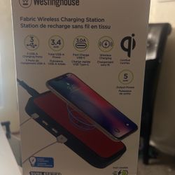 Wireless Fabric Charging Station 