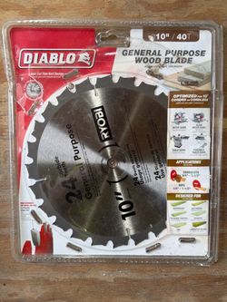 Diablo 10" 40T General Purpose Wood Blade