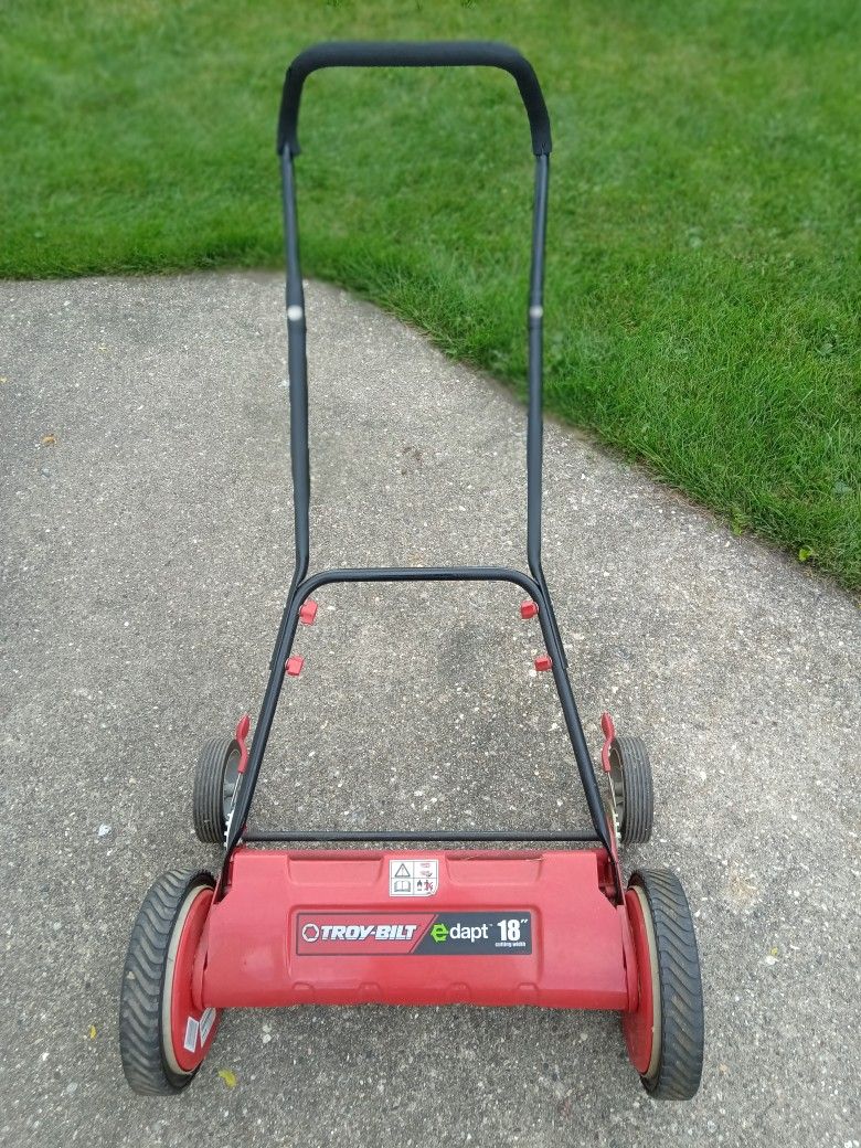 Troy 18" Push Mower Lawn Mower