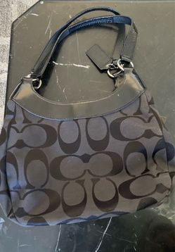 Coach Signature Canvas Shoulder Bag
