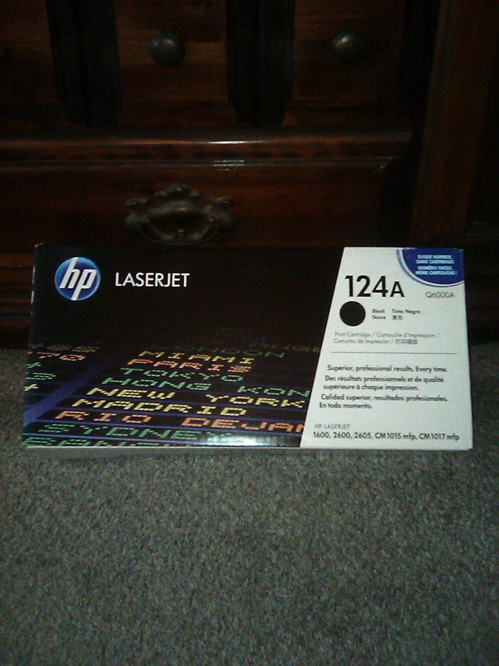 HP LaserJet 124A toner