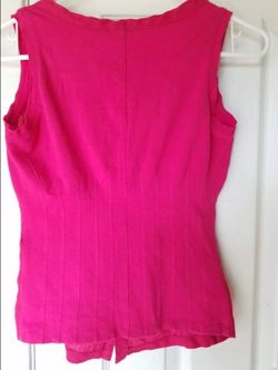 Blouse European size 12 girl sleeveless designer boutique