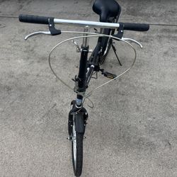 LULEBIKE Free Fly Folding Bike – 20” Wheels, Rack & Fenders