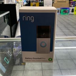 Battery Doorbell Pro Ring Camera 