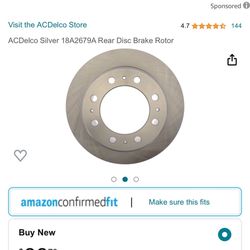 GM Ac Delco Dodge Ram Rotars 