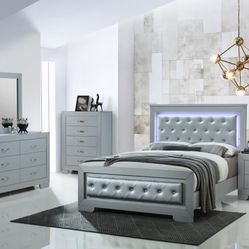 Brand  New Queen Size Bedroom Set$999.financing  Available No Credit Needed 