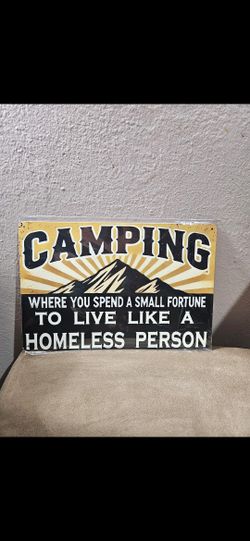 Camping Sign 🏕 ⛺️ 