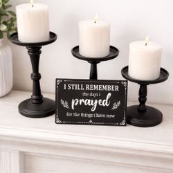 Modern Black & White Home Decor Set