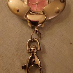 Cute Stainless Steel Ladybug Watch