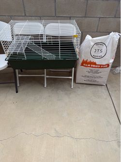 2 story bunny cage