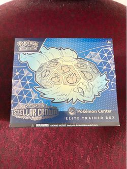 Pokemon Center Stellar crown etb pc
