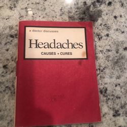 Book Vintage  Headaches 