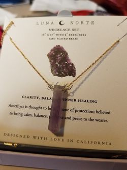 Luna norte amethyst deals