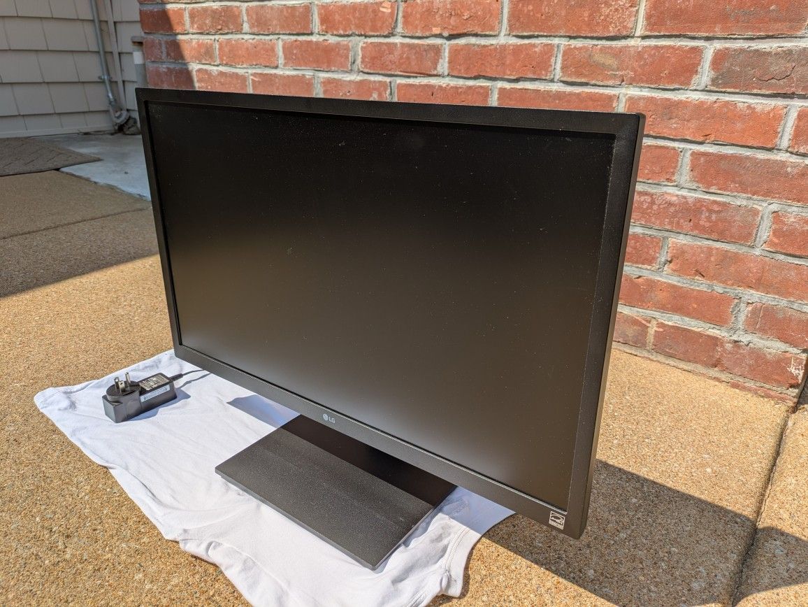 PAIR (2) of LG 23.8" Full HD IPS Monitors