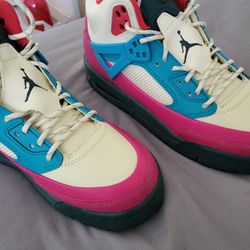 Jordans, Coconut milk , Winterized, Active Pink N Green 