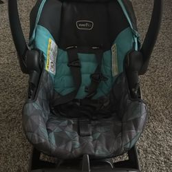 Baby Carseat , Blue And Grey , 43-73cm