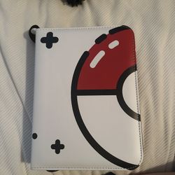 Pokemon card binder with 172 cards inside