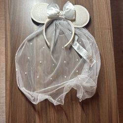 Bridal Minnie Ears