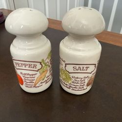 Vintage Salt & Pepper Shakers