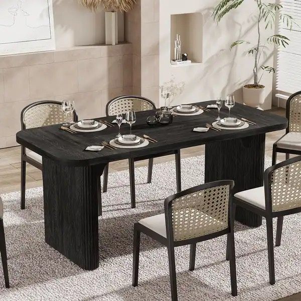 R-e-ctan-gular D-ining Tables > 62" R-/ectangular Di-nin-g T—-ab-le For 4-6, S-imp/le