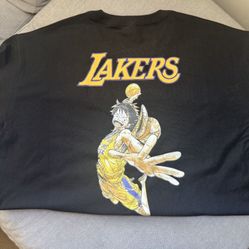 Lakers One Piece Giveaway Shirt (ALL SIZES) 