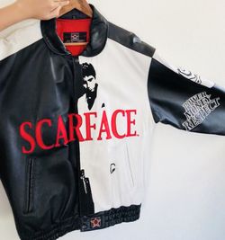 Scareface leather Jacket.