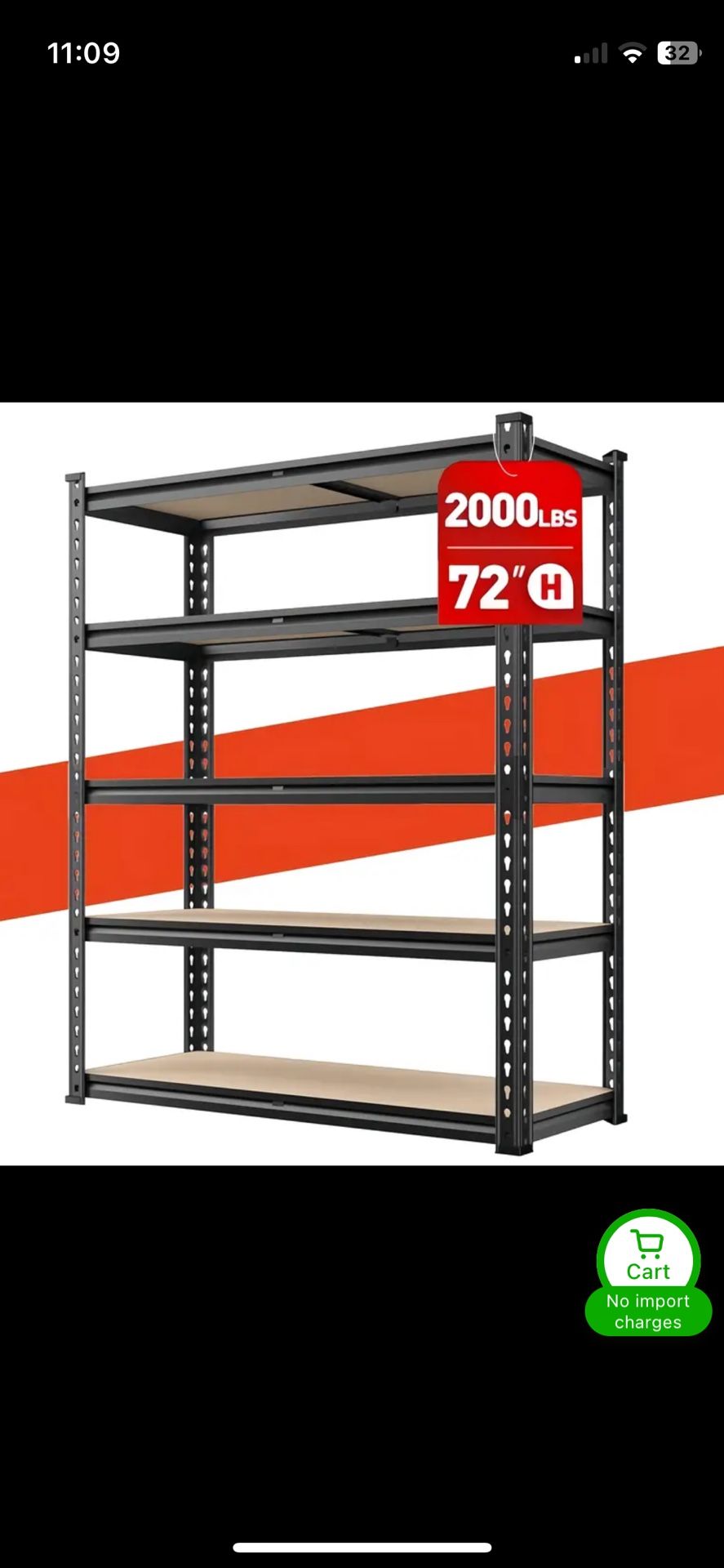 Heavy Duty Garage Shelving