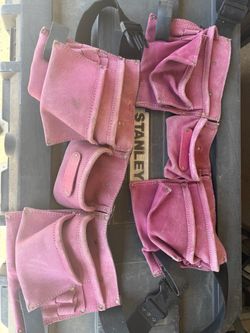 Women’s leather tool belt