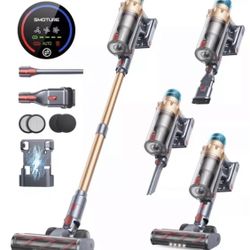 SMOTURE Cordless Stick Vacuum Cleaner - Wall Mounted Charging Dock - 550W 45KPA  Open box item appears new!  The SMOTURE Cordless Stick Vacuum Cleaner