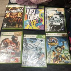Xbox 360 bundle 6 games