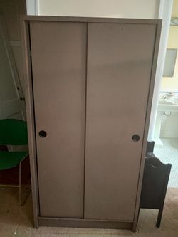  Metal Wardrobe 