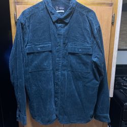 Men’s Corduroy Green Shirt