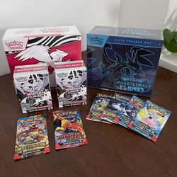 Seal Pokemon Booster Packs - White Flare Phantasmal Flames & more!