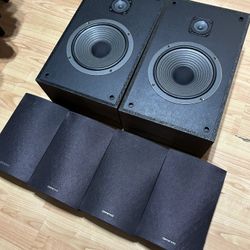 Realistics & Onkyo Speakers 