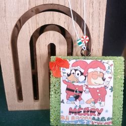 Bluey Christmas Freshie 