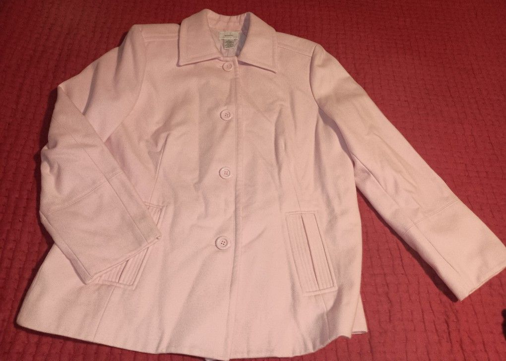 Woman's Size XL Pea Coat