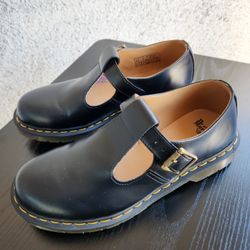 Dr. Martens Polley Smooth Leather Mary Janes