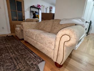 La-Z-boy recliner and mid sofa