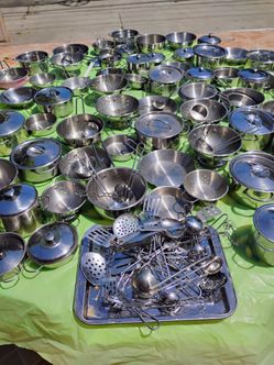 100 pieces) aluminum toys