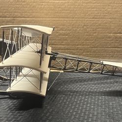 Pottery Barn Metal Airplane Model 