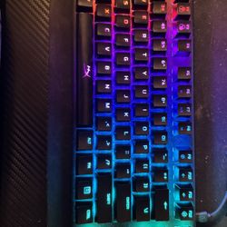 HyperX Alloy Origins Core 65 Mechanical Keyboard – Aqua Switches – For Parts / Repair