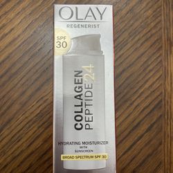 NWT Olay Regenerist Collagen Peptide 24 Hydrating Moisturizer SPF 30