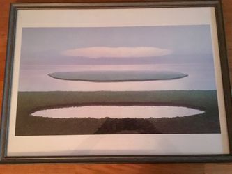 Lago,Isla, Nube by Tomas Sanchez. Print