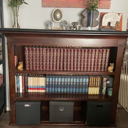 Antique Fine Bookshelf 